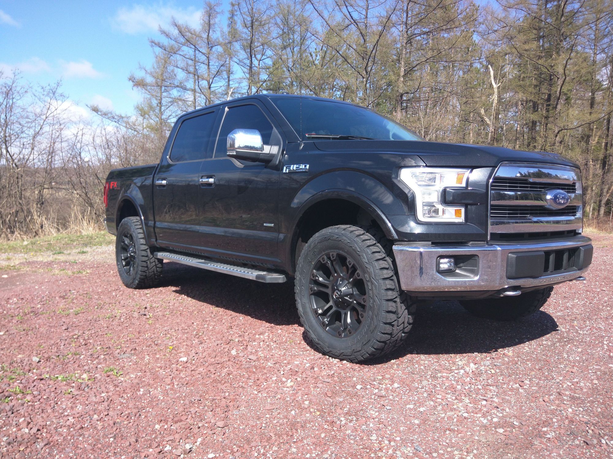 New shoes! Fuel Vapor Toyo RT - Ford F150 Forum ...