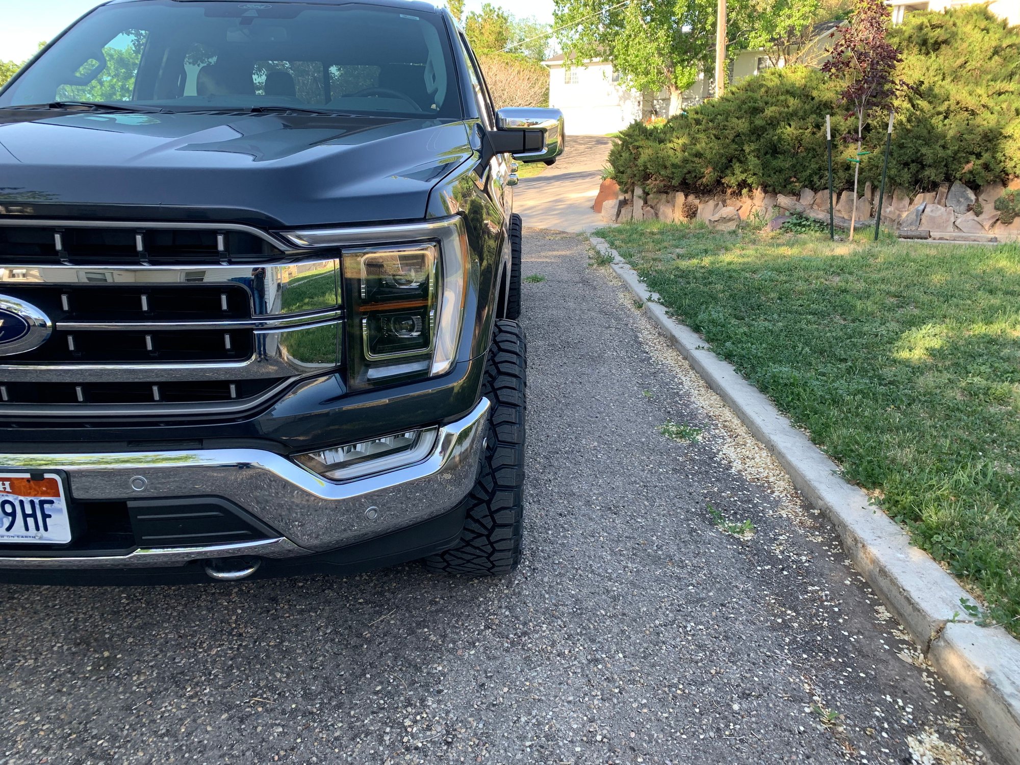 Before And After 2 Inch Wheel Spacers Ford F150 14 - wqdotwc