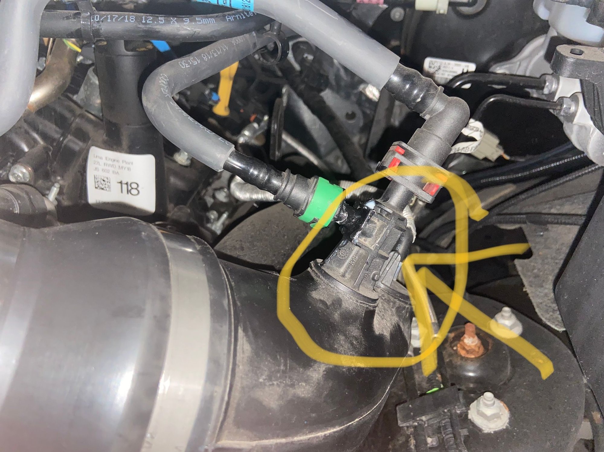 2019 2.7 eco boost snapped sensor Ford F150 Forum Community of