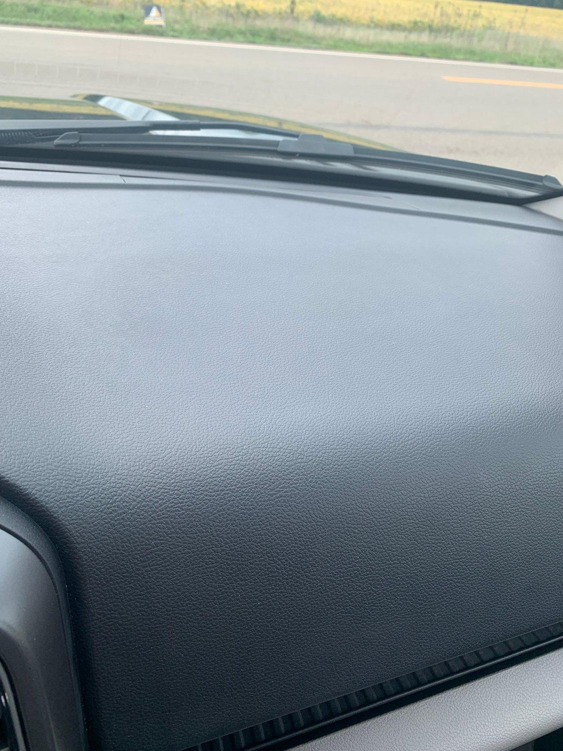 Now the fun begins…. 2019 F-150 warping dash panel near the