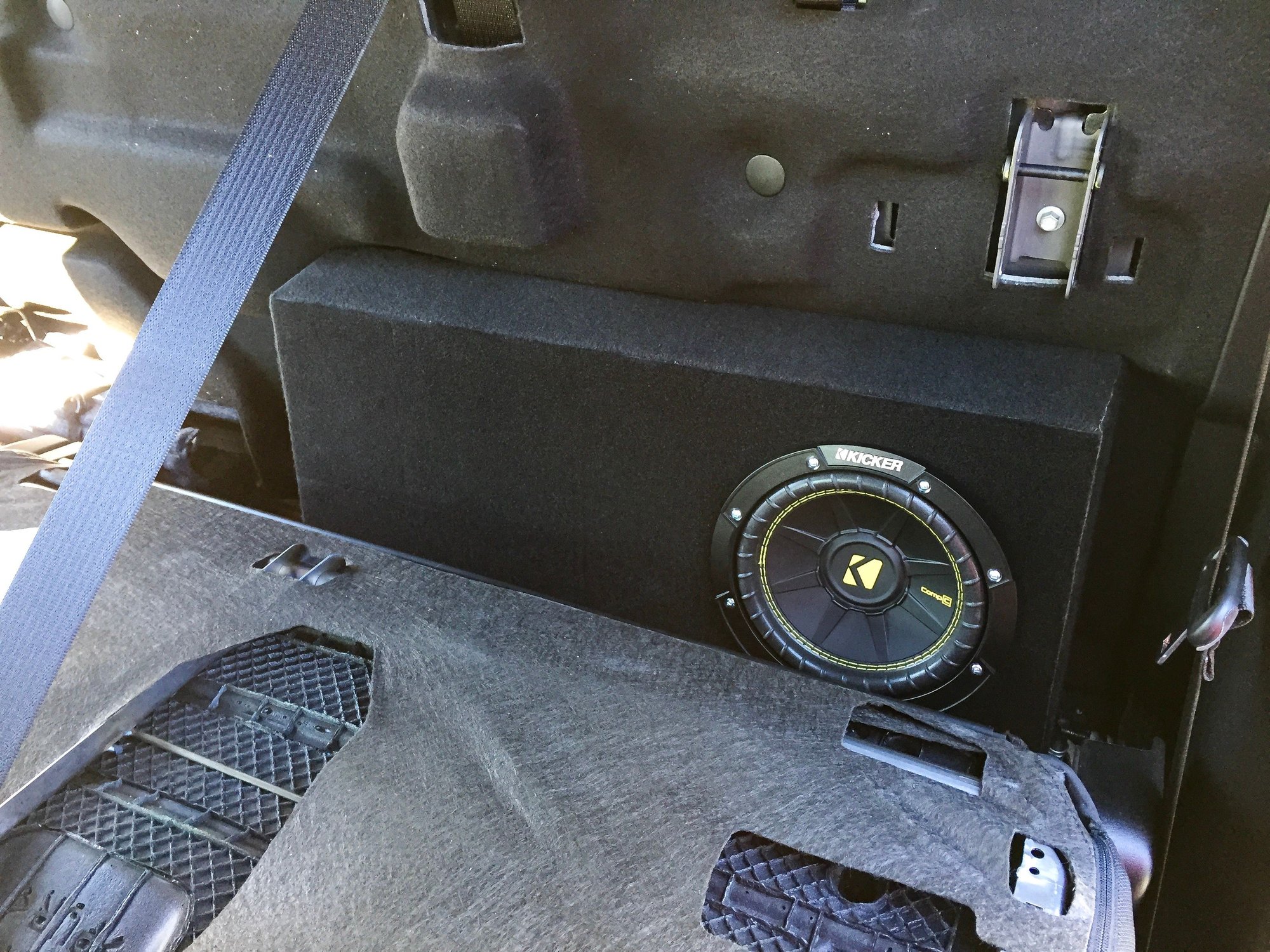 2019 XLT Behind seat sub build Ford F150 Forum Community of Ford