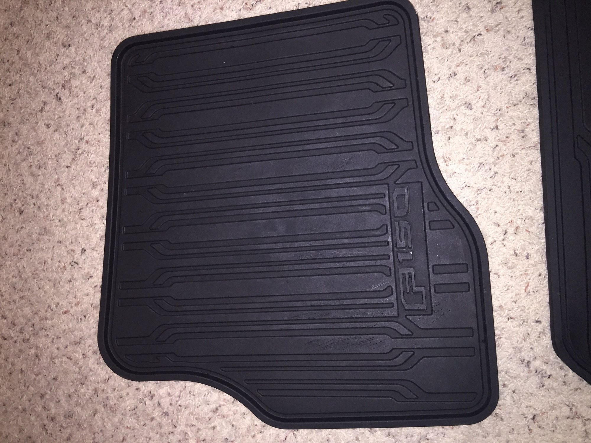 2015 SCREW Platinum Floor mats and All weather rubber mats Ford F150