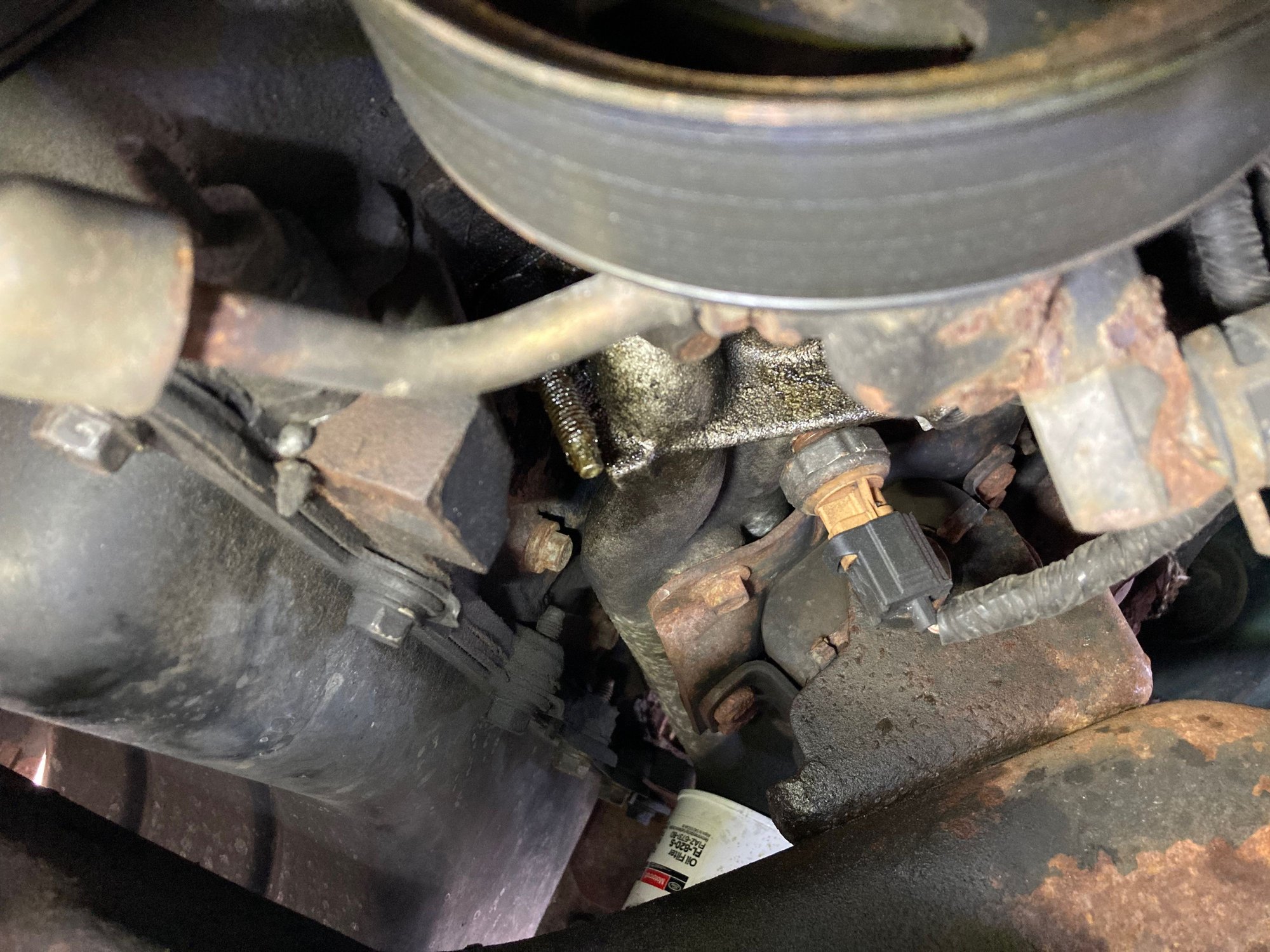 4.6 Oil Filter Adapter Gasket Stepbystep Ford F150 Forum