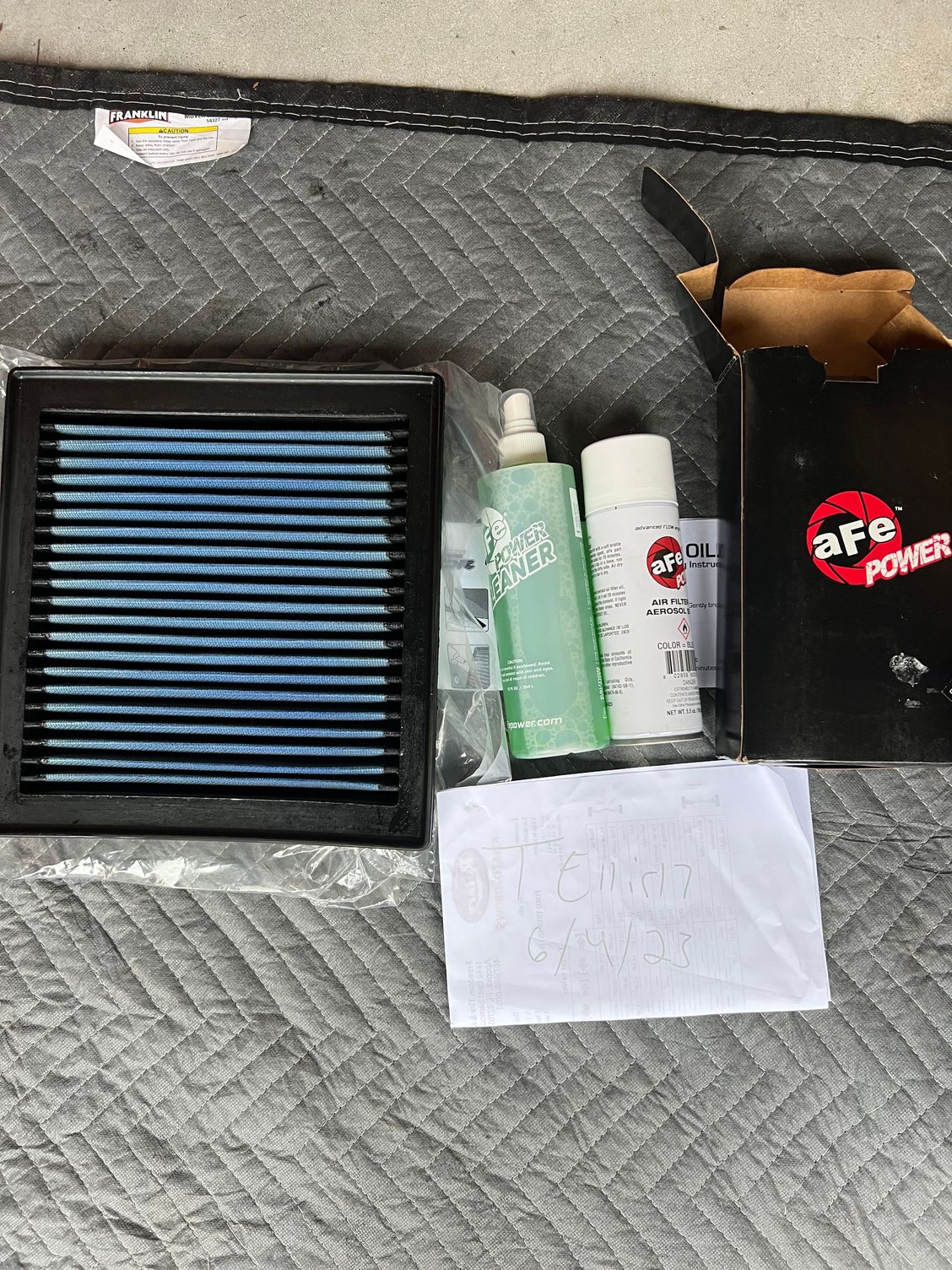 Southeast 170deg T-Stat, CVFab Cold pipe, Stock IC/BOV , AFE Filter ...