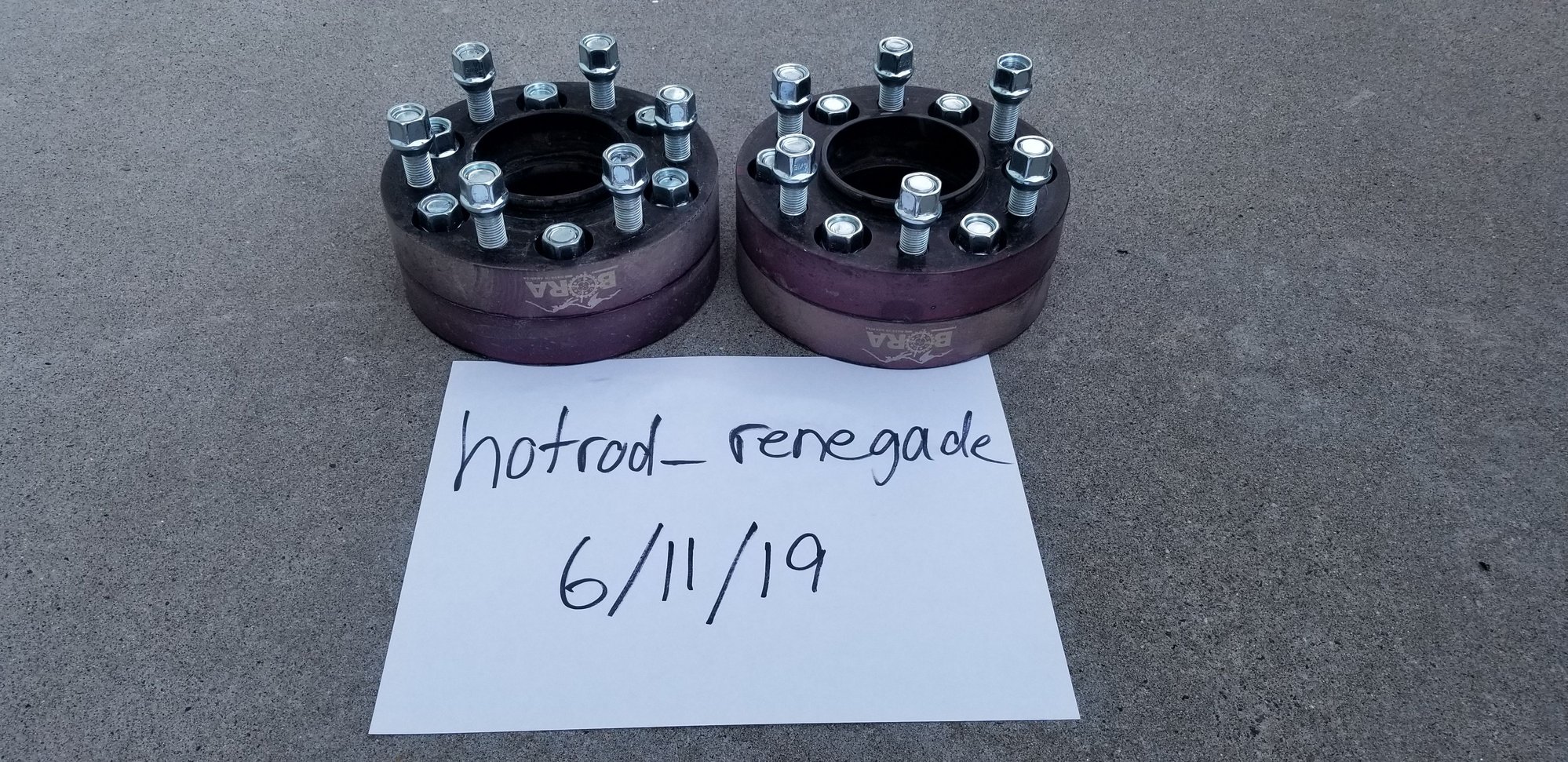 SOLD...Bora 1.25" Wheel Spacers (4) Ford F150 Forum Community of