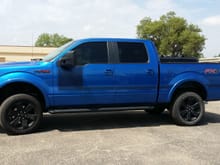 After AutoSpring 2 1/2' Leveling kit (3' in Rear)