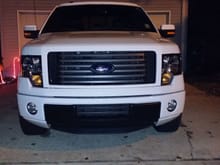Since then added bottom grill to match top grill from Stage 3 Motorsports