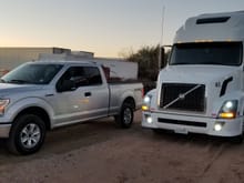 My f150 and my big rig