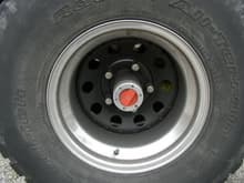 Wheel and Tires Image 
front tires- old BFG all terrain, rear- mismatch all terrains