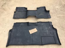 Weather tech floormats for 09-14 non-flowtrough console screw. $150