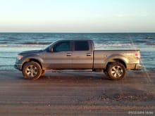 Bolivar Peninsula, Tx half way between Sabine Pass, Tx and Bolivar Peninsula..