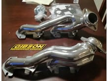 When I was dropping my truck off after thanksgiving.. I entered a contest with Gibson Exhaust.. I won. I didn't really know what to get so I went with some ceramic shorty headers over their exhaust systems.