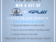 OE Wheels FREE Wheel Giveaway