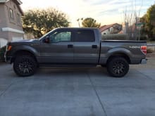 Hello everyone, I'm new to the forum. I currently have a 2013 F150 XLT 4WD. I had a 3" Max Trac Level Kit installed. The rims are KMC-XD818 20X9. The tires are Nitto Terra Grapplers, LT295/60R20/10.