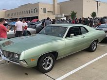 My project car during COVID. 1971 Torino 500  351 Cleveland found it a new home last year.