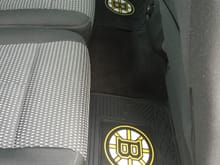 Can't have this name without something Bruins in my truck!