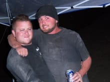 Me and Matt wasted in the desert