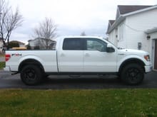 My new truck, added N-FAB step bars, 18x9 XD Monster rims, Nitto Trail Grapplers
Leveled the truck with a TRUXXX 2&quot; Front Kit
