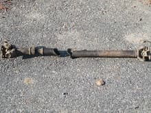 snapped driveshaft