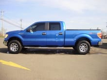 Blue Flame F150 Before fender flares