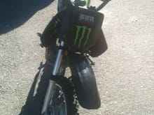 klx 110 with tons of work