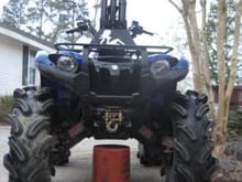 grizzly 700 with 31s and lot of money in parts and engine