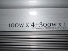 PLANET AUDIO VX6005 700watt RMS 5 CHANNEL CAR AMPLIFIER
Asking $125 shipped!