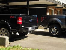 New Perilli's off my 2012 on the Wife's FX4 and I put on BFG Rugged Terrian T/A's 20&quot;/ 35&quot;