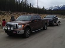 Towed from Vancouver to Edmonton