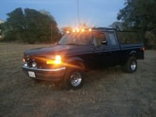 I know she's only a half ton but I always loved the look of a huge diesel truck with cab lights. I had the lights for about 6 months but was too afraid to drill into my roof to put them on /i finally said F*** it, drank some liquid courage and went for it. In the end they came out straight as a whistle and no leaks!... yet.