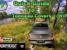 A Quick Guide to Tonneau Covers (Work in Progress) Pictures is a BAK Industries' Vortrak, a new truck bed cover I kinda dig.
