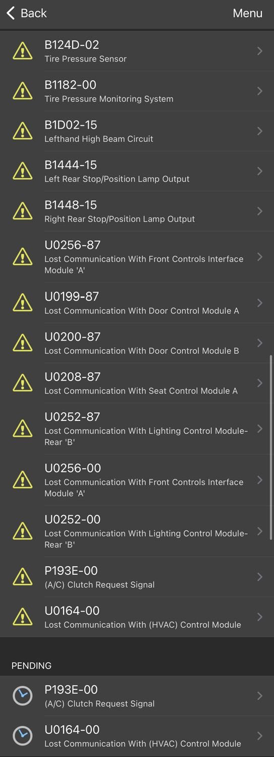 2016 F150 Lariat Electrical/Control/CanBus Errors? Help! Page 2