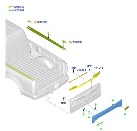 2016 F150 5.5' short box front pocket stakes Ford F150 Forum