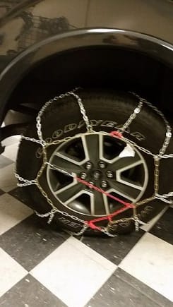 It's a bit blurry but this is the second set I got from them which fits a lot nicer. It has more sidewall coverage and I was able to tension up using both red rings.