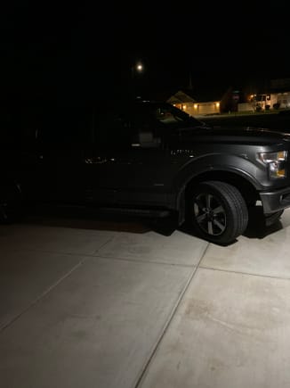 Sorry night pic of ecoboost, but I love this truck. Gets bilstien and tires tomorrow.