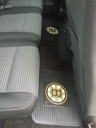 Can't have this name without something Bruins in my truck!