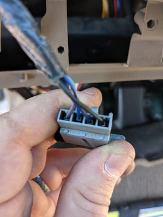 Back of grey connector
