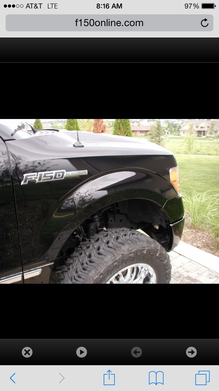 HELP!!!! Fender flare holes Ford F150 Forum Community of Ford Truck