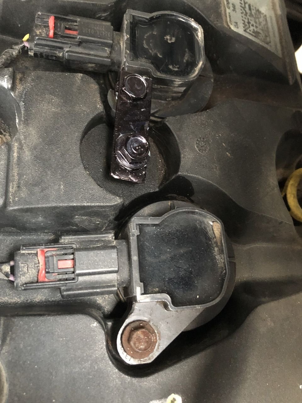 Snapped off coil pack bolt ( Ford F150 Forum Community of Ford