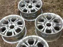 Trying to find out who makes these wheels. There on Craigslist for $100 with the center caps. They look like Dick Cepek imitation wheels to me.  There our bolt pattern 17x8. Any help would be great.