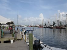 Moran's marina was the site of the Golden Meadow/Fourchon Tarpon rodeo this weekend.