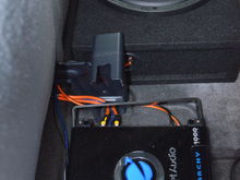 amp and sub that was installed