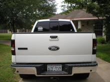 finally tinted windows