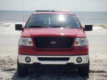 Black grill oval