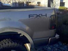 New (new 09  style) flat black FX4 decals