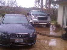 My truck and my car ;D