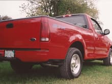 1998 F150 STX
This truck had the 4.6 with a 5-speed manual transmission. Here you can see the first exhaust I had done.