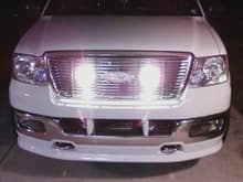 Yellow H3 Grille lights