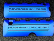 Custom painted Boss coil covers