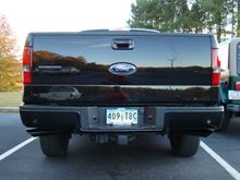 Painted exhaust tips. Harley tails.